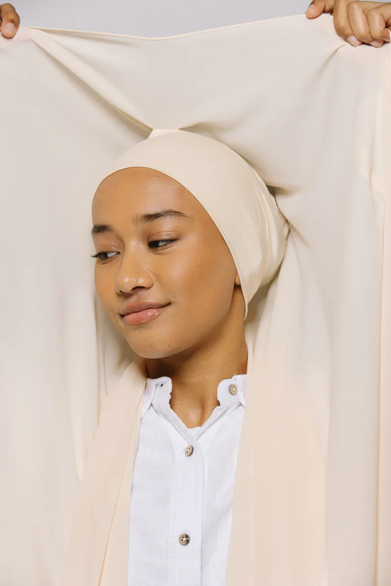 MentonElla™ – Hijab Instantané avec Aimants Intégrés